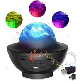 Resim Çok Renkli Projektör Lamba Disko Topu Gece Lambası Kablosuz Diğer 