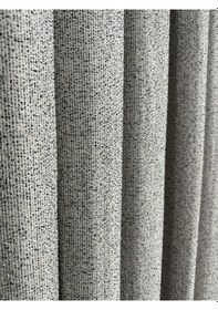 Resim Bohem Kumaş Açık Gri Fon Perde Ekstraforlu Pilesiz Dikim Açık Gri 