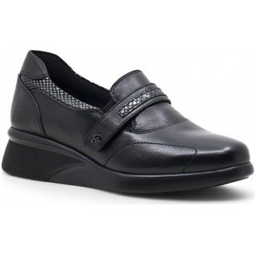 Resim King Paolo 5150 Comfort Kadın Ayakkabı Siyah 
