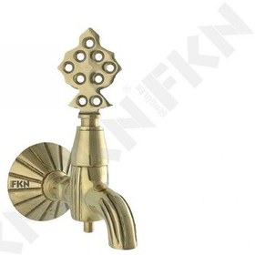 Resim Fkn Lüx Klasik Sarı Osmanlı Musluk 