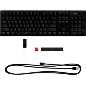 Resim HyperX Alloy Origins RGB Red Switch Kablolu Mekanik Oyuncu Klavyesi Outlet 