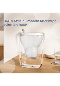 Resim BRITA Style Xl 3.6 L Filtreli Sürahi Pro Gri 