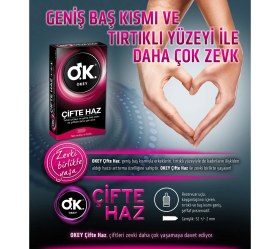Resim Okey Prezervatif Karışık 3'lü Set 