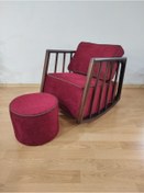 Resim NOSSO HOME Emzirme Koltuğu Tv Koltuğu Sallanan Koltuk ( Mamma Ceviz ) 