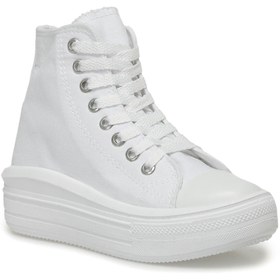 Resim Butigo 23S-415 HIGH 3FX Beyaz Kadın Sneaker 