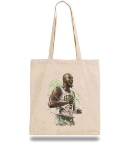 Resim Bez Çanta Basketci Basketbol Bej 