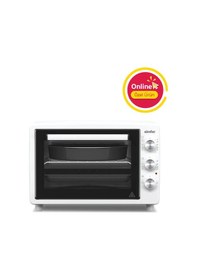 Resim Simfer 3420 Beyaz 34 LT Statik Mini / Midi Fırın - 4 Fonksiyon, Programlanabilir Pişirme & Isı Kontrol Sistem 