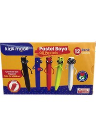 Resim Kids Mode Üçgen Pastel Boya 12'li 
