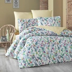 Resim Maxstyle Diamond Çift Kişilik Saten Nevresim Takımı Belissa 