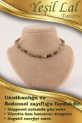 Resim OSMANLI DEĞERLİ TAŞ Sertifikalı Yeşil Lal Tsavorit 6mm Kolye (DÜĞÜMSÜZ) 