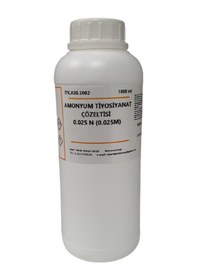 Resim Amonyum Tiyosiyonat Çözeltisi 0,025 N 0,025 M -1000Ml 