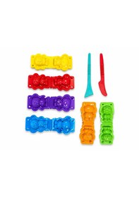 Resim Uniqlion Oyun Hamuru 3 Boyutlu Hayvanlar 18,5x15,5x5cm Kırmızı 