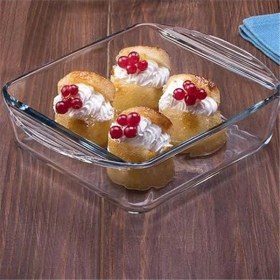 Resim AyrStore Pasabahce Borcam Midi Fırın Tepsisi, 59854, Şeffaf 