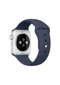 Resim Apple Uyumlu Watch 42 MM Silikon Kordon 42 MM Kayış Seri 1-2-3 
