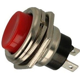 Resim Pbs26 16Mm Push Buton - Kırmızı 