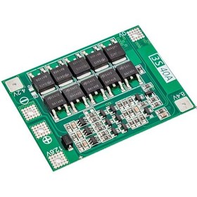 Resim Weko Bms-5419 3s 40a Matkap Bms Devresi Lityum Batarya 12v Şarj Modülü 
