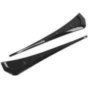 Resim Wezone Abs Plastiği Siyah Araba Yan Havuz Spoilerı - Aerodinamik Tasarım, Evrensel Uyum, Kolay Kurulum 