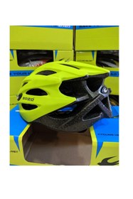 Resim Zozo Bisiklet Kaskı Mat Neon Yeşil L Beden 