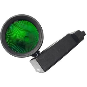 Resim Philips Ledli 40W Monofaze Ray Spot 12cm Yeşil 