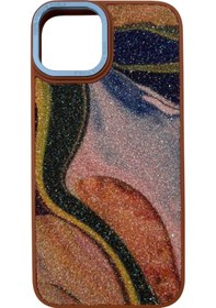 Resim Nettech İphone 15 Uyumlu Nt-n029 Arka Koruma Kılıf - Kahverengi Kahverengi 