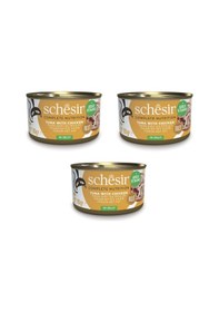 Resim Schesir Ton Ve Tavuklu Tam Ve Dengeli Jöleli Kedi Konservesi 85 Gr. X 3 Adet 