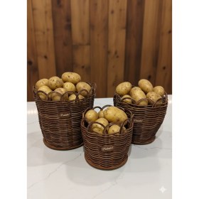 Resim Raddan Core Raddancore Premium Üçlü Patateslik/patates Sepeti Seti 