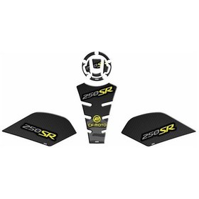 Resim Cf Moto 250 Sr 2020 - 2024 Tank Pad Set 005 Siyah 