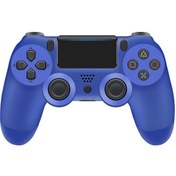 Resim Kablosuz P4 Oyun Kumandası Bilgisayar Oyun Kumandası-mavi 
