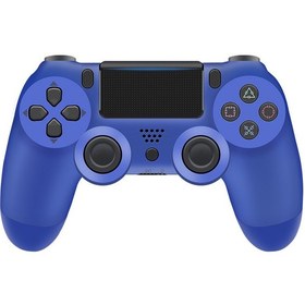Resim Kablosuz P4 Oyun Kumandası Bilgisayar Oyun Kumandası-mavi 