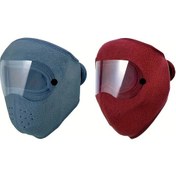 Resim Willowhaven Mavi Kırmızı 2 Adet Ayarlanabilir Kışlık Yüz Maskesi Anti Fog Tam Koruma Mavi+kırmızı 