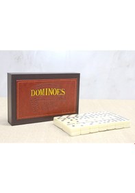 Resim Diğer Deri Kutulu Domino Oyunu 