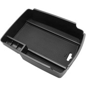 Resim Anjiexun Orta Konsol Kol Dayama Saklama Kutusu Tutucu İç Düzenleyici Eldiven 