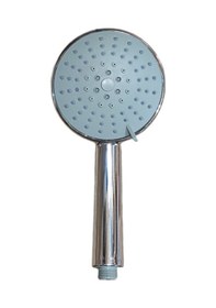 Resim 5 Fonksiyonlu Büyük Boy Krom Duş Başlığı 150cm Örgülü Hortumlu Ma Beyaz 