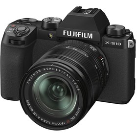 Resim Fujifilm X-S10 Siyah + XF18-55mm Kit 