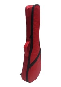 Resim Concert Ukulele Kılıfı Softcase Taşıma Çantası Kırmızı 