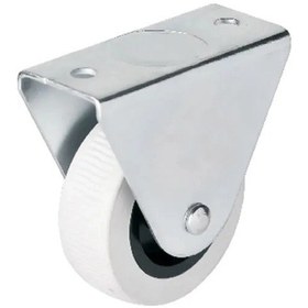 Resim 105 - 50 Mm Sabit Gri Pvc Teker 4 Adet 