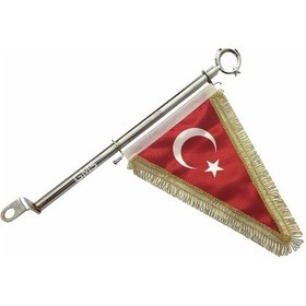 Resim MAKAM BAYRAĞI SARI 35CM 