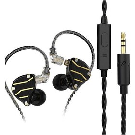 Resim Tenfowee Qkz Zxn 10mm Dinamik Kulaklık - Mikrofonlu, Spor Ve Müzik İçin Kablolu Kulak İçi Kulaklık Zxn 