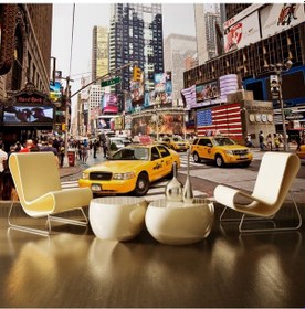Resim New York Cadde Duvar Posteri (551433876) 
