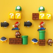 Resim 10 adet Super Mario Buzdolabı Mıknatısları - Klasik Oyun Karakterleri, Statik Yapışkanlık, Pil Gerekmez, Parlak Yüzeyli Dayanıklı Plastik, Mutfak, Oturma Odası, Antre için Yeniden Kullanılabilir Dekorasyon - Mario Hayranları İçin Mükemmel Hediye, Sevimli Buzdolabı Mıknatısları, Ev Aksesuarları, Eğlenceli Tasarım, Yüksek Kaliteli Bitiş, Koleksiyonluk Eşyalar, Oyuncu Meraklıları 