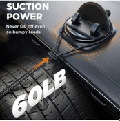Resim Gebibd Sones Joyroom Jr-zs354 360 Derece Dönenebilen Kontrol Paneli Araç Telefonu Tutucu Siyah Siyah 
