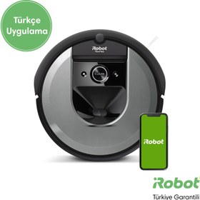 Resim iRobot Roomba i7 Wi-Fi Robot Süpürge Siyah 