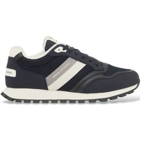 Resim Armani Exchange Xm002690af22926 Drop Microsuede Erkek Günlük Ayakkabı Lacivert 