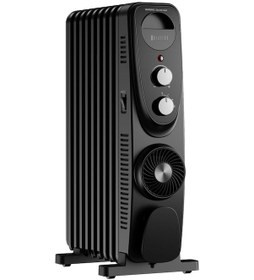 Resim Dijitsu Dyr30 11 Dilim Siyah Turbo Fanlı Yağlı Radyatör 