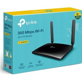 Resim TP-Link TL-MR6400 300 Mbps 2.4 Ghz 4G/LTE Kablosuz N Router 