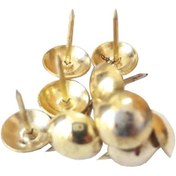 Resim Kabara Raptiye Çivi Düz Sarı 10 Adet 