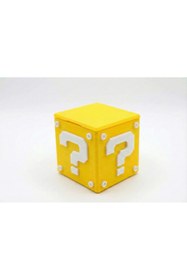 Resim MidoriWorks Nintendo Switch Oyun Kartı Saklama Kutusu Retro Soru İşareti Blok Temalı Kartuş & SD Kart Organizer 