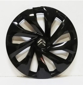 Resim Citroen 15 Inç Piano Black Jant Kapağı 4 Adet Amblem /5810syhcit/ 