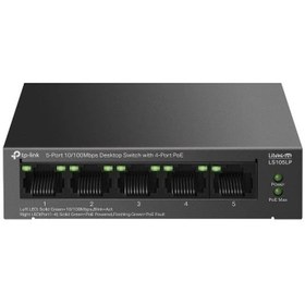 Resim Tp-link LS105LP 4 Port Poe İle 5-port 10/100 Mbps Masaüstü Switch 