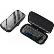 Resim Zljnx Nintendo Switch Lite Görsel Saklama Çantası Bavul, Şeffaf Ekranlı, 10 Oyun Saklama Alanı Siyah (Yurt Dışından) 
